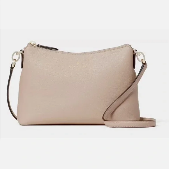 Kate Spade Bailey Crossbody Bag in Warm Beige - Picture 1 of 14